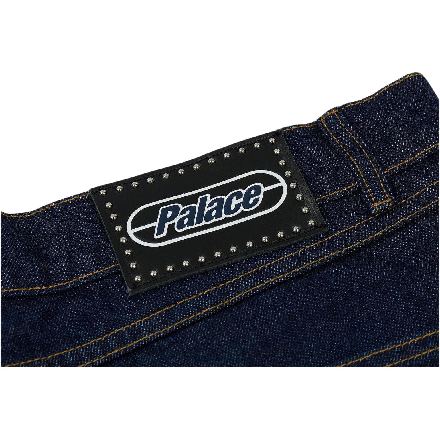 Штаны PALACE SS23 CHAIN SCRIPT JEAN INDIGO Logo - изображение 3