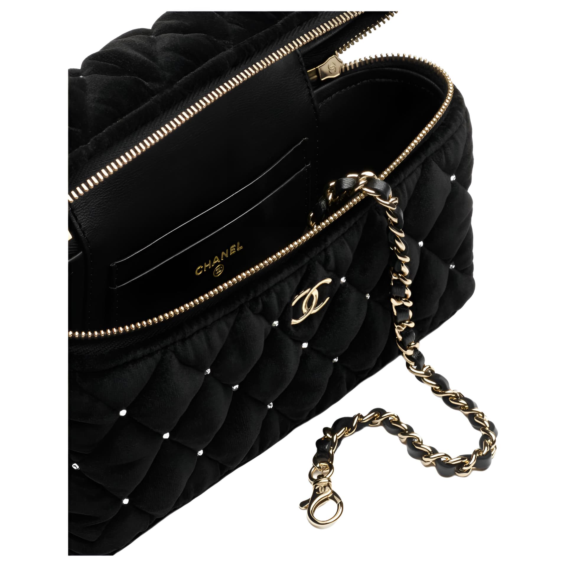 Сумка CHANEL 25K Velvet Quilted Bag - изображение 4