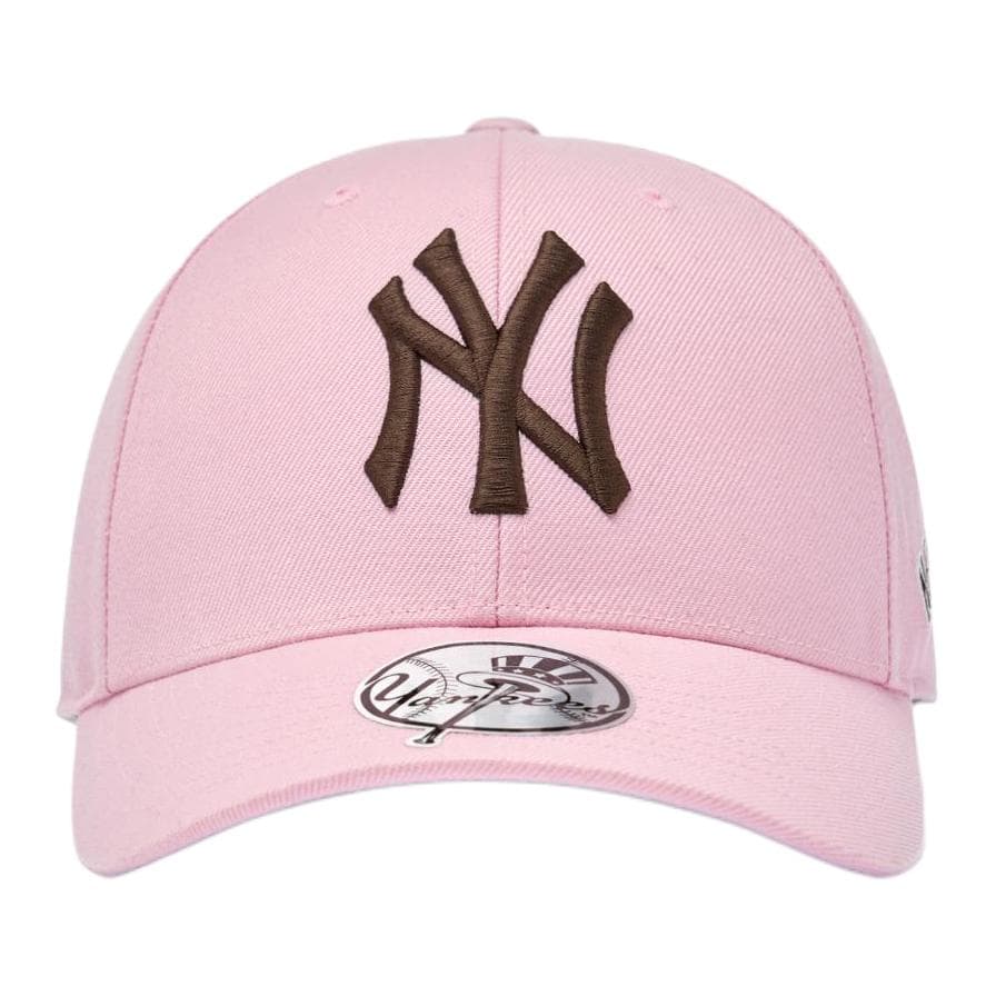 Кепка Бейсбольные кепки MLB Base Logo унисекс цвет магний фиолетово-розовый - изображение 4