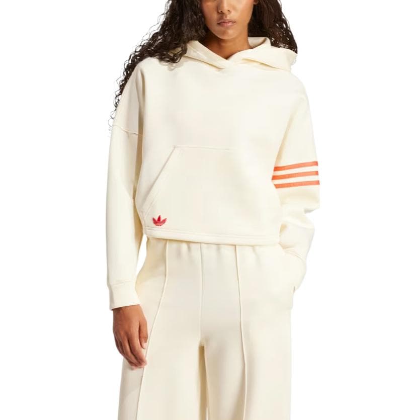 Худи Adidas Originals Neuclassics Толстовка Худи-Ханьфу Женское Экрю - изображение 2