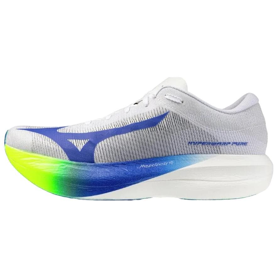 Кроссовки для бега Кроссовки для бега Mizuno Hyperwarp Pure Унисекс Белый Синий Желтый - изображение 1