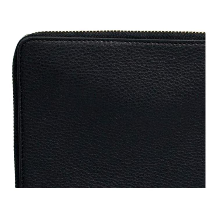 Сумка Tory Burch Britten Клатч из кожи с молнией большой женский черный - изображение 6