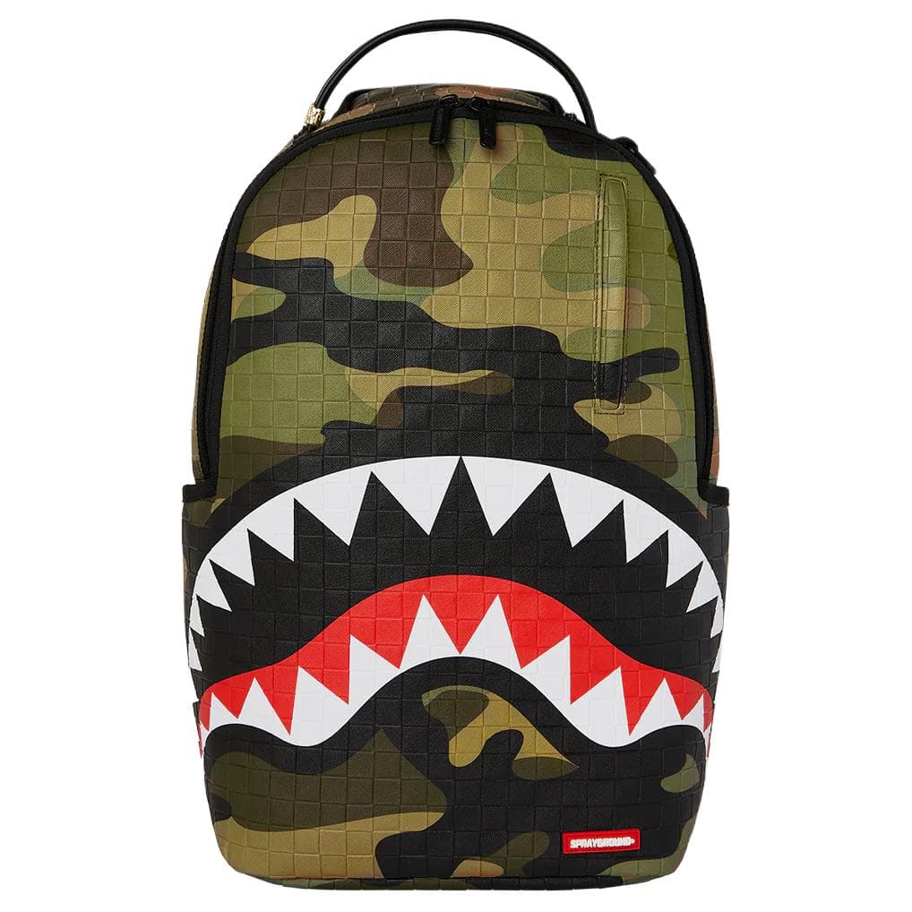 Рюкзак SPRAYGROUND Искусственная кожа водонепроницаемая ткань рюкзак унисекс армейский зеленый - изображение 1