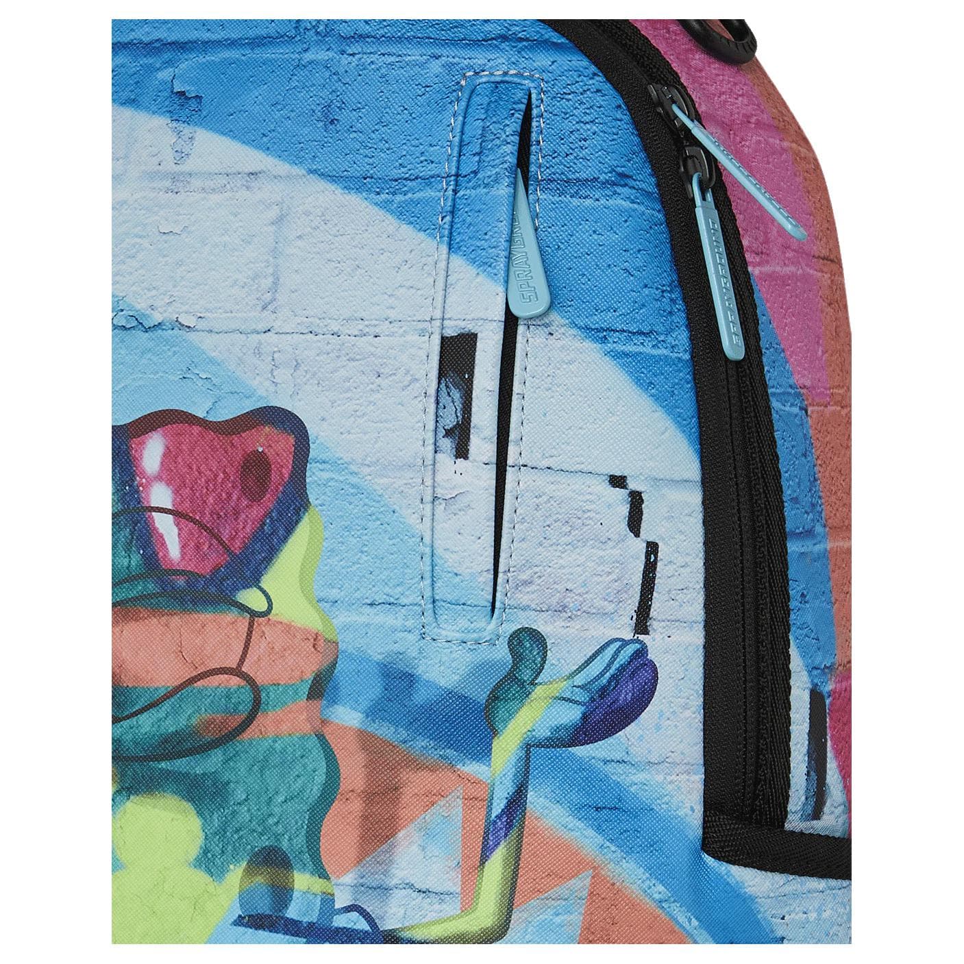 Рюкзак SPRAYGROUND SPONGEMONET Коллаборация Искусственная кожа Рюкзак Унисекс Многоцветный - изображение 5