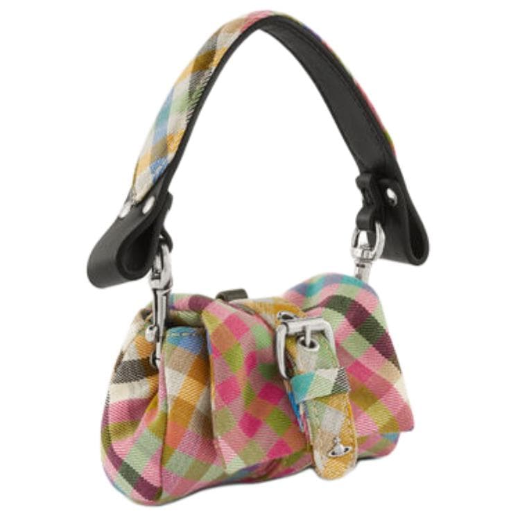 Сумка Vivienne Westwood Vivienne Westwood Шерстяная Сумка на Одно Плечо Женская Многоцветная - изображение 2