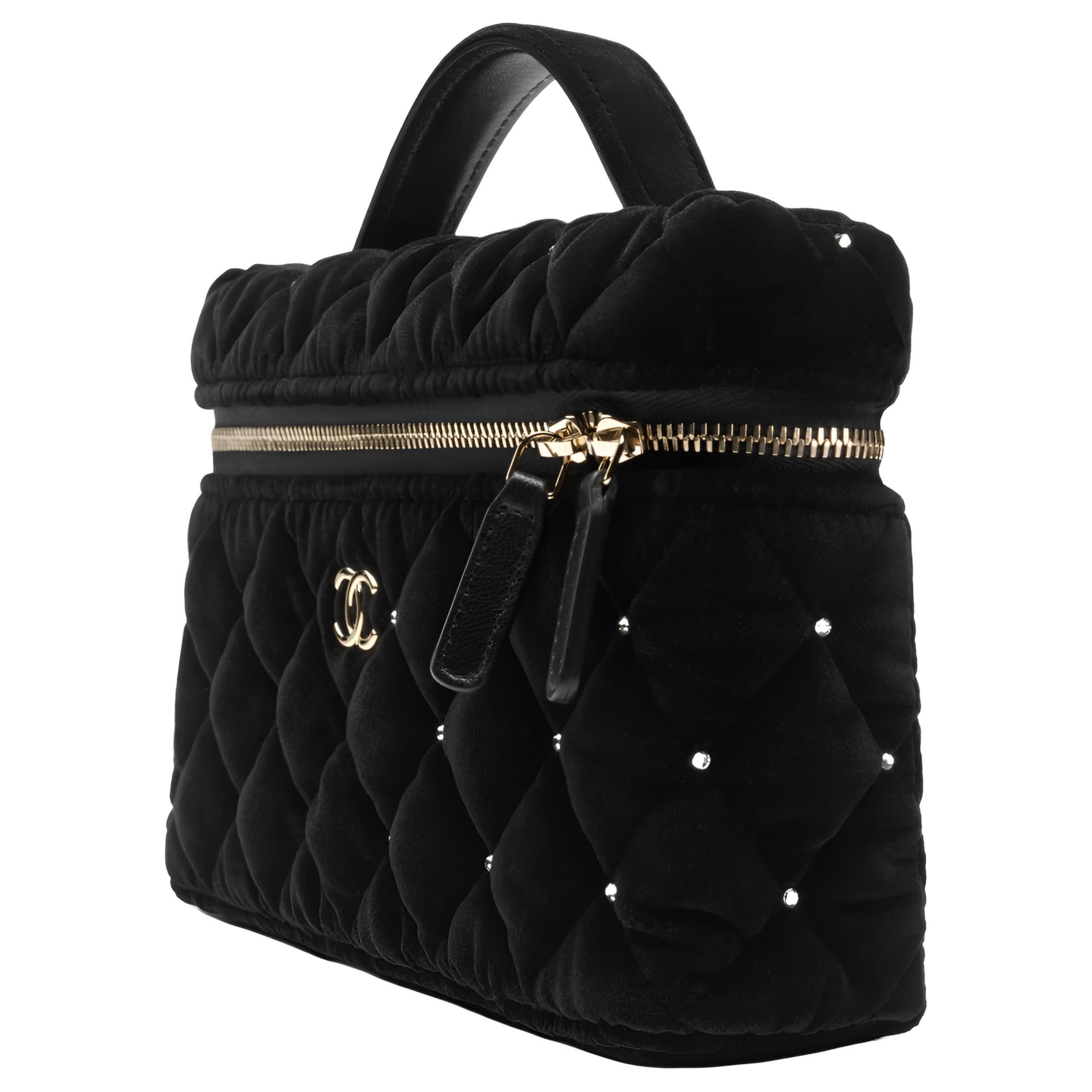 Сумка CHANEL 25K Velvet Quilted Bag - изображение 2