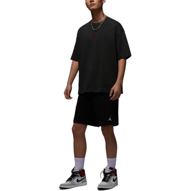Футболка Jordan OVERSIZED Crewneck T-Shirt Grey Black - изображение 5