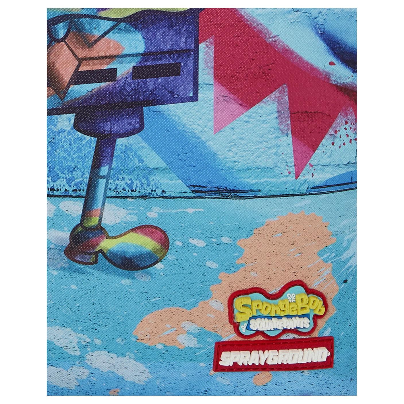 Рюкзак SPRAYGROUND SPONGEMONET Коллаборация Искусственная кожа Рюкзак Унисекс Многоцветный - изображение 6