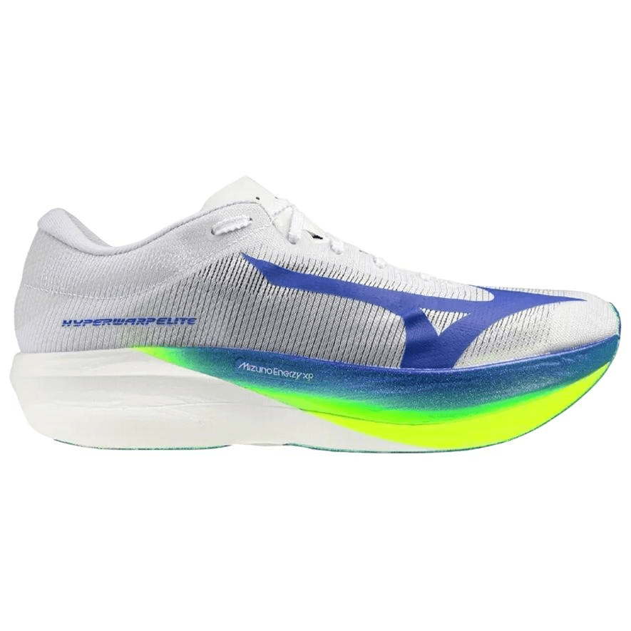 Кроссовки для бега Mizuno Hyperwarp Дышащий Low Топ Беговые кроссовки Унисекс Белый синий желтый - изображение 2