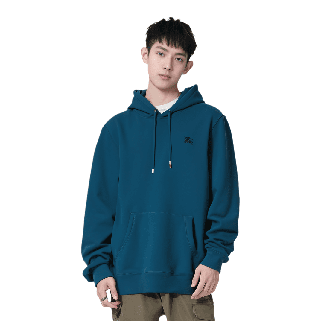 Худи Burberry Hoodie Mineral Blue — фото 2
