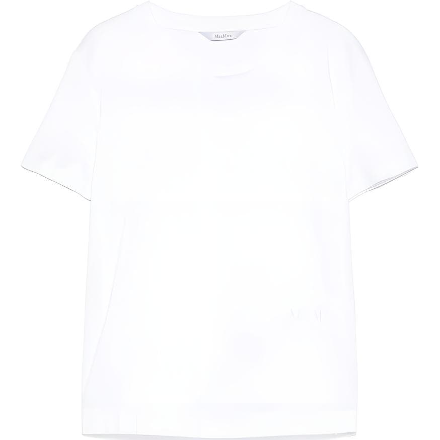 Футболка MaxMara Белые Женские T-рубашки