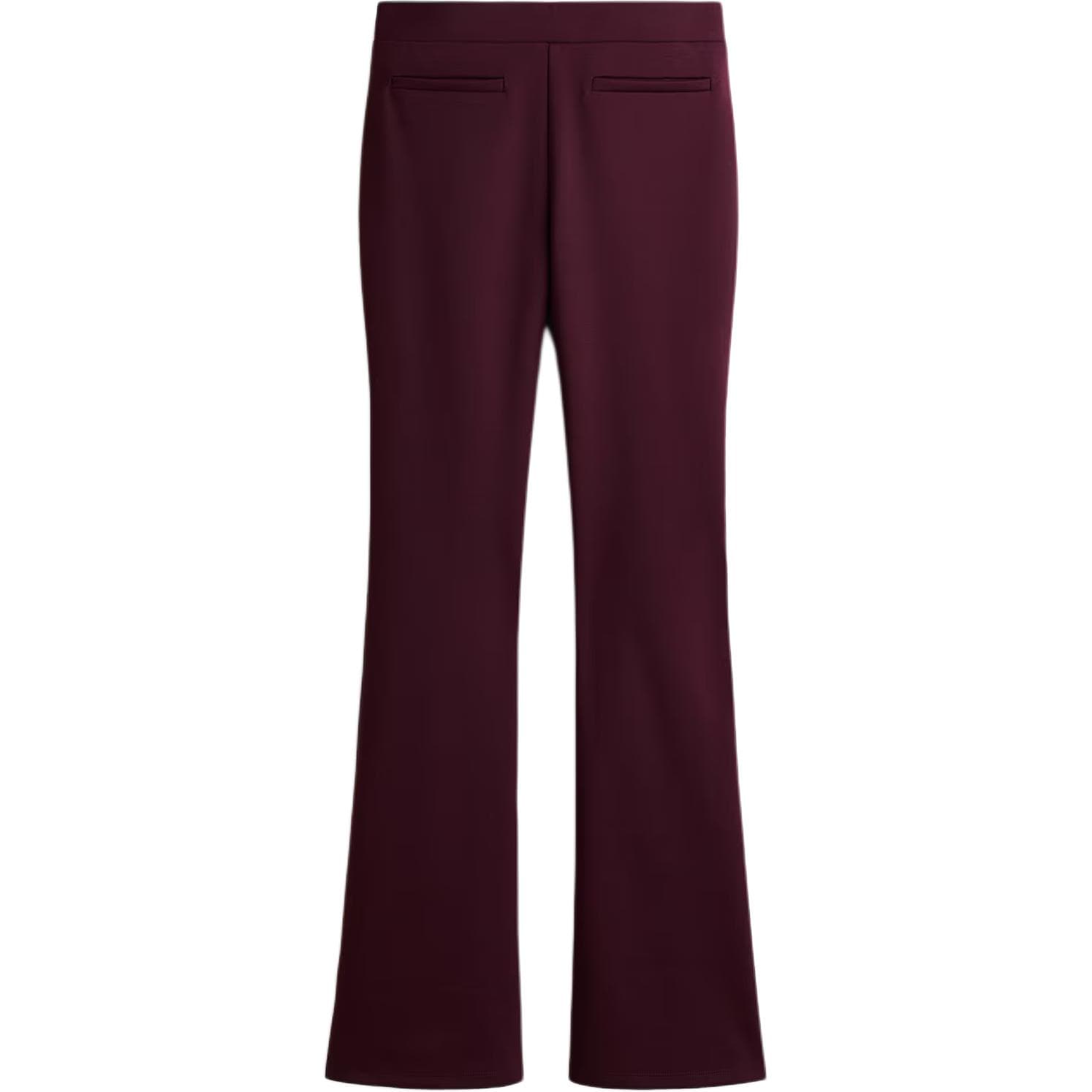 Штаны H M Red Plum Women's Casual Pants H M Красный Сливовый Женские Повседневные Брюки - изображение 1