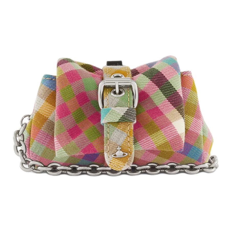 Сумка Vivienne Westwood Vivienne Westwood Шерстяная Сумка на Одно Плечо Женская Многоцветная - изображение 3