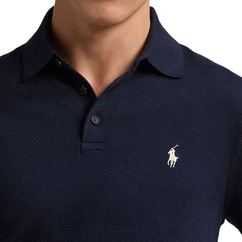 Поло Polo Ralph Lauren Polo Стандартный Размер Мужской Темно-Синий - изображение 4