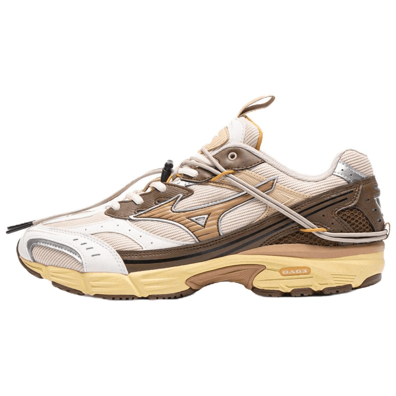 Кроссовки для бега AFEW x Mizuno MXR Беговые кроссовки Унисекс Светло-коричневый - изображение 1