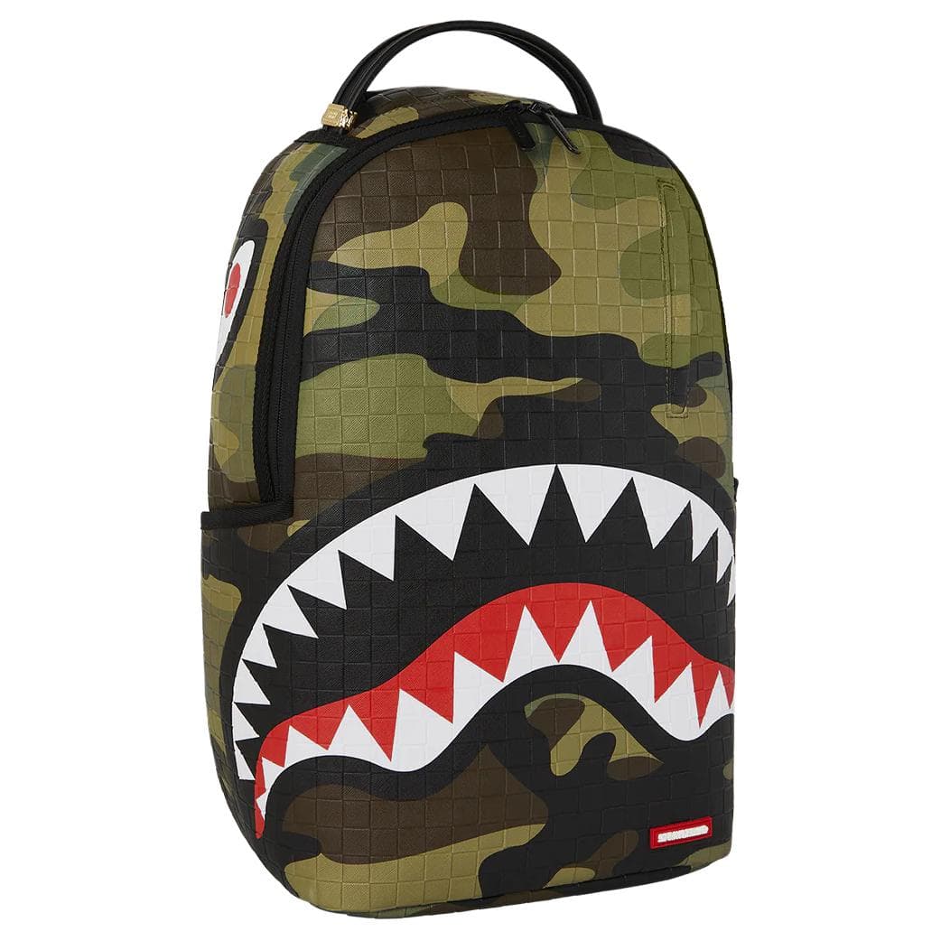 Рюкзак SPRAYGROUND Искусственная кожа водонепроницаемая ткань рюкзак унисекс армейский зеленый - изображение 2
