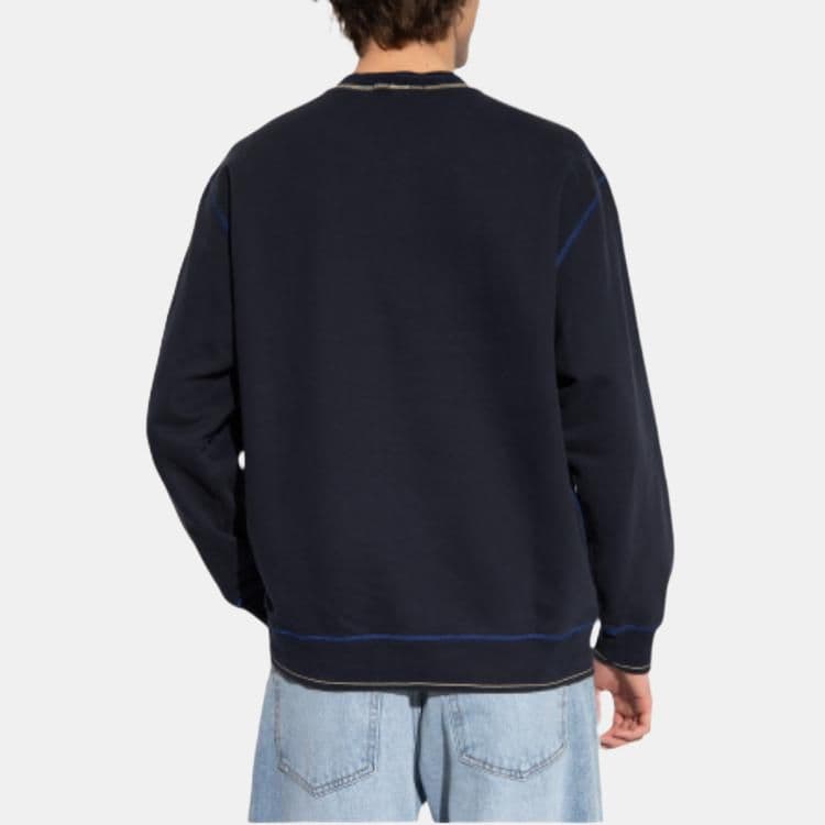 Кофта Stone Island Logo Crewneck Sweatshirt Blue - изображение 2