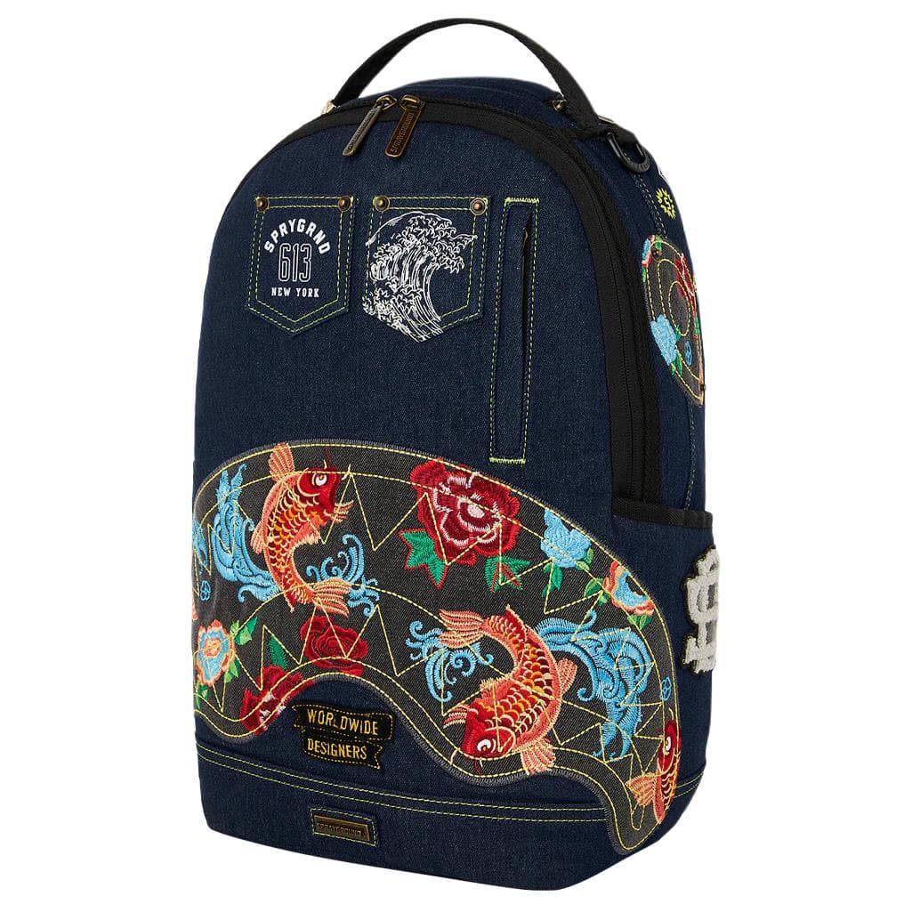 Рюкзак SPRAYGROUND Хлопковый рюкзак унисекс синий - изображение 2