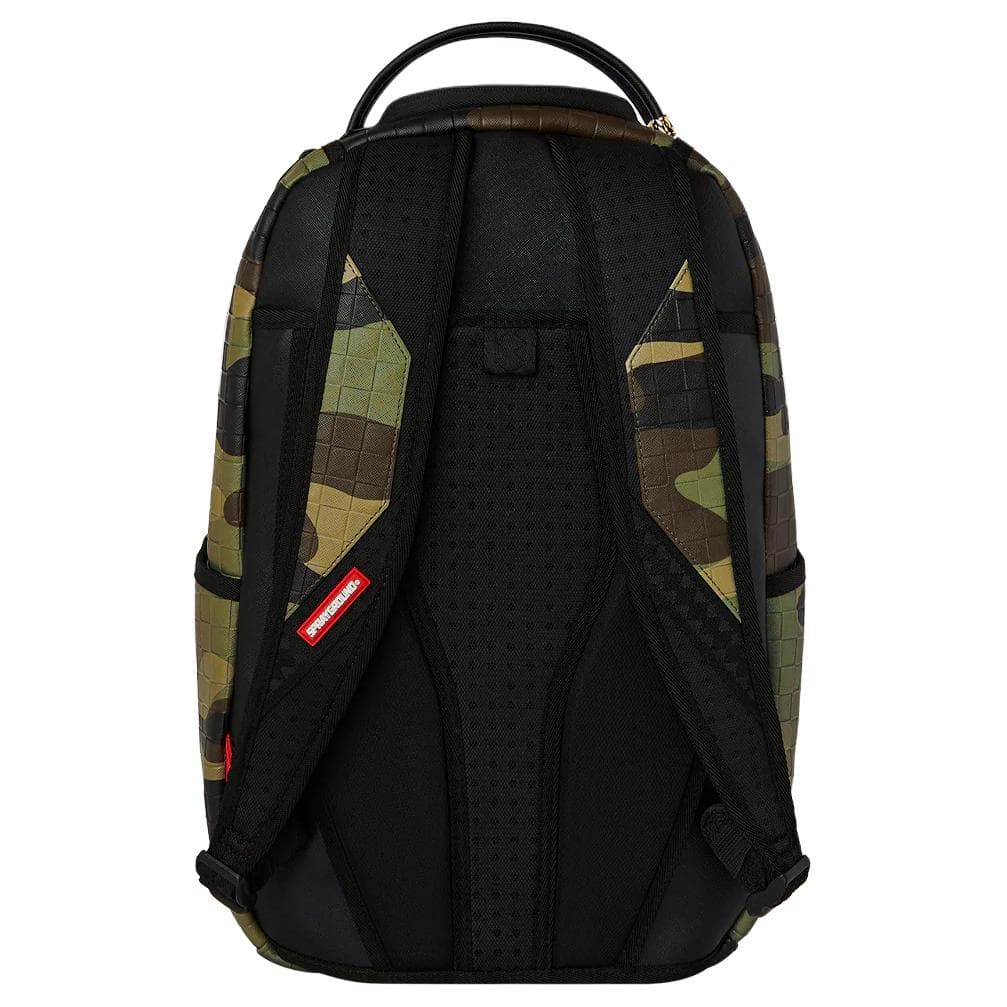 Рюкзак SPRAYGROUND Искусственная кожа водонепроницаемая ткань рюкзак унисекс армейский зеленый - изображение 5