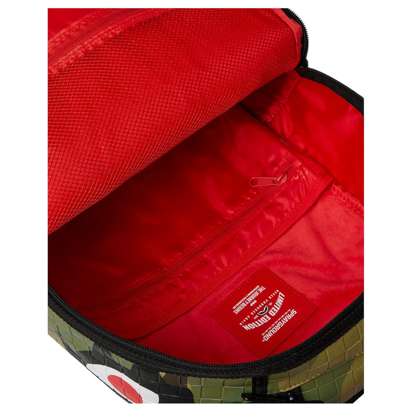 Рюкзак SPRAYGROUND Искусственная кожа водонепроницаемая ткань рюкзак унисекс армейский зеленый - изображение 8