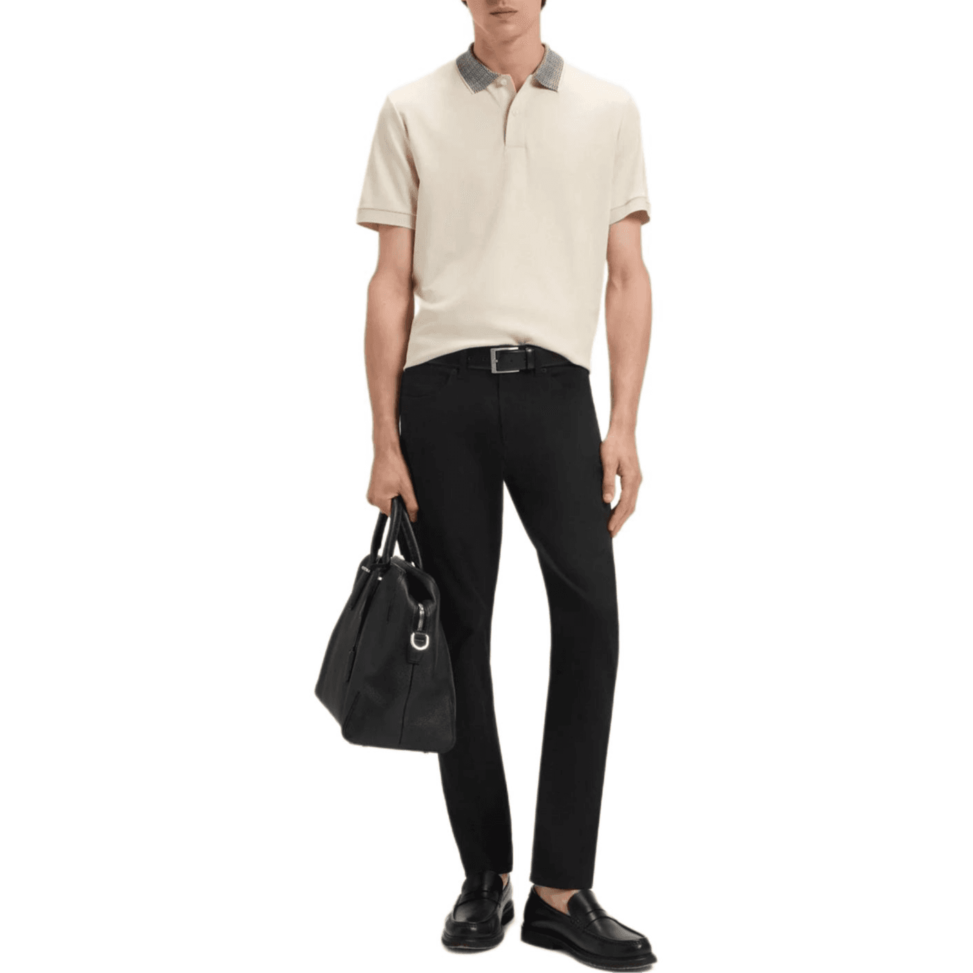 Штаны Hugo Boss Черные Мужские Повседневные Штаны - изображение 3