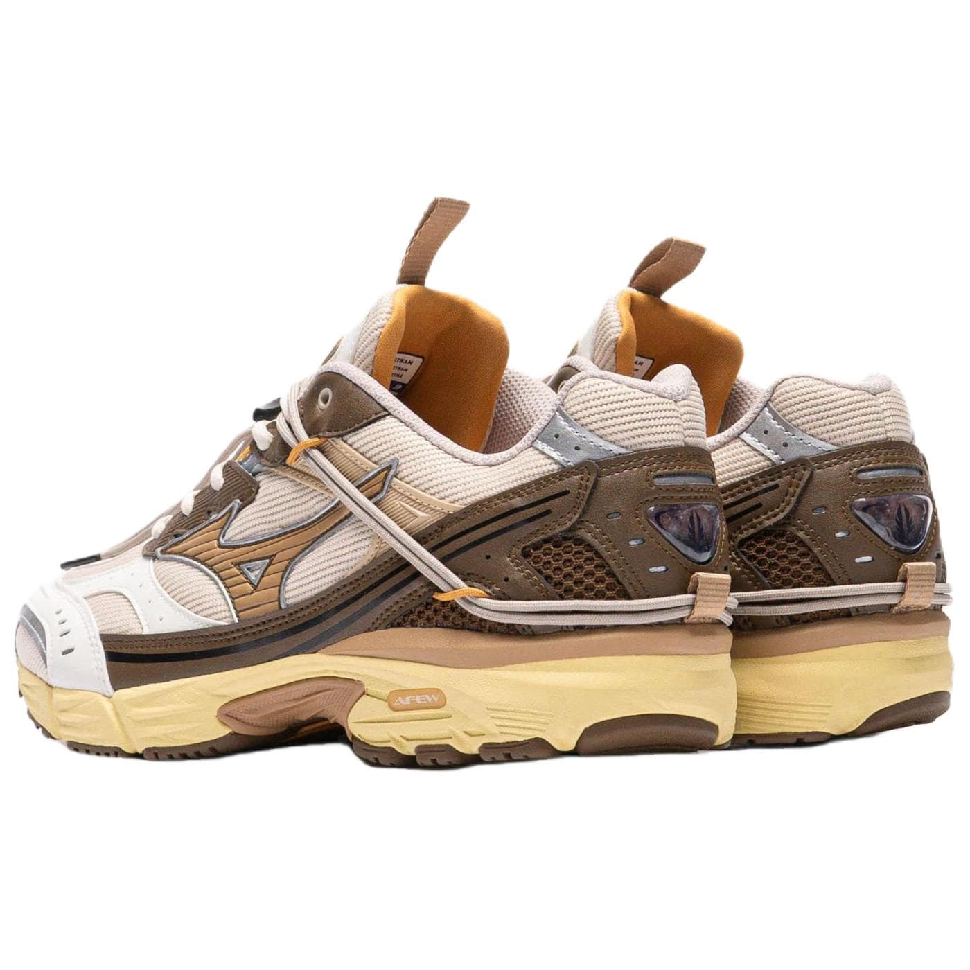 Кроссовки для бега AFEW x Mizuno MXR Беговые кроссовки Унисекс Светло-коричневый - изображение 3