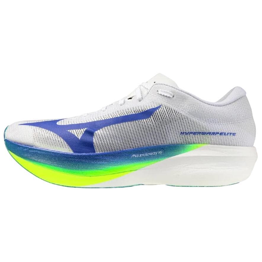Кроссовки для бега Mizuno Hyperwarp Дышащий Low Топ Беговые кроссовки Унисекс Белый синий желтый - изображение 1