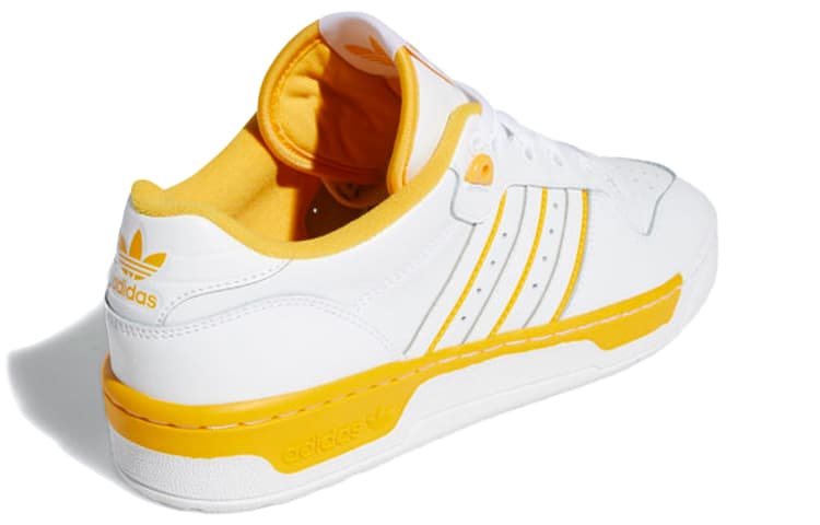 Кроссовки adidas Rivalry Low White Yellow - изображение 4