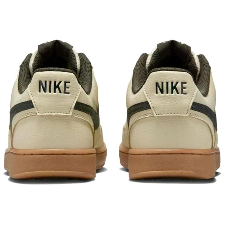 Кроссовки Nike Court Vision Дышащие Низкие Кроссовки для Скейтбординга Мужские Бежевые Коричневые - изображение 4