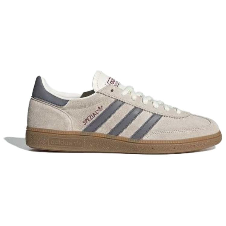 Кроссовки Adidas Originals HANDBALL SPEZIAL Низкие Кроссовки для скейтбординга Унисекс Серые - изображение 2