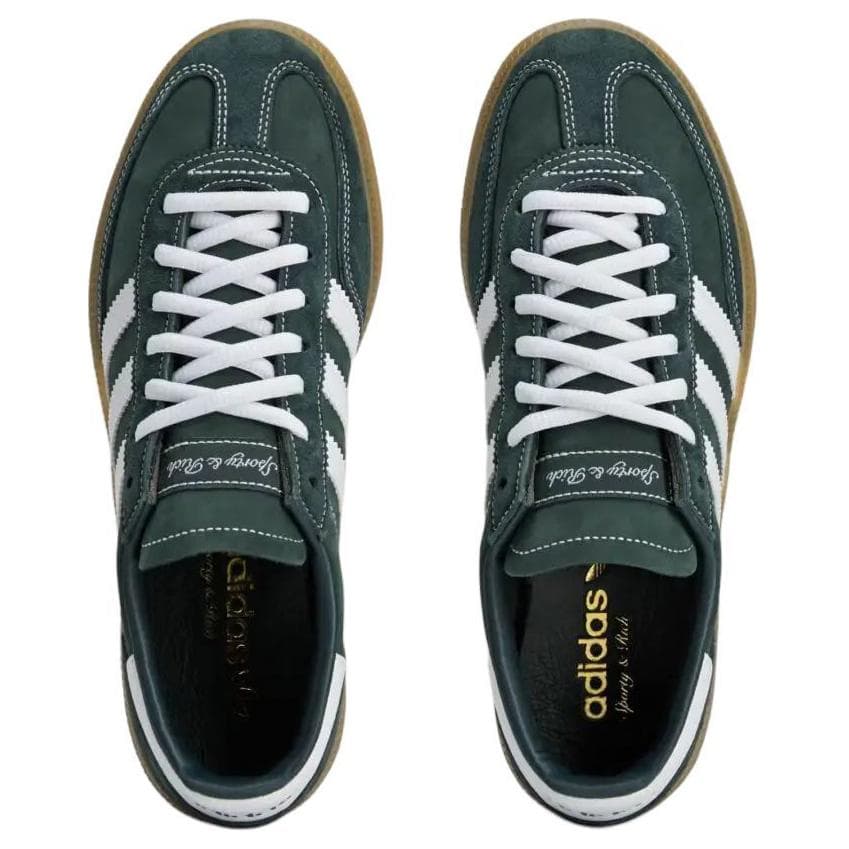 Кроссовки SPORTY & RICH x adidas Handball Spezial Dark Green - изображение 3