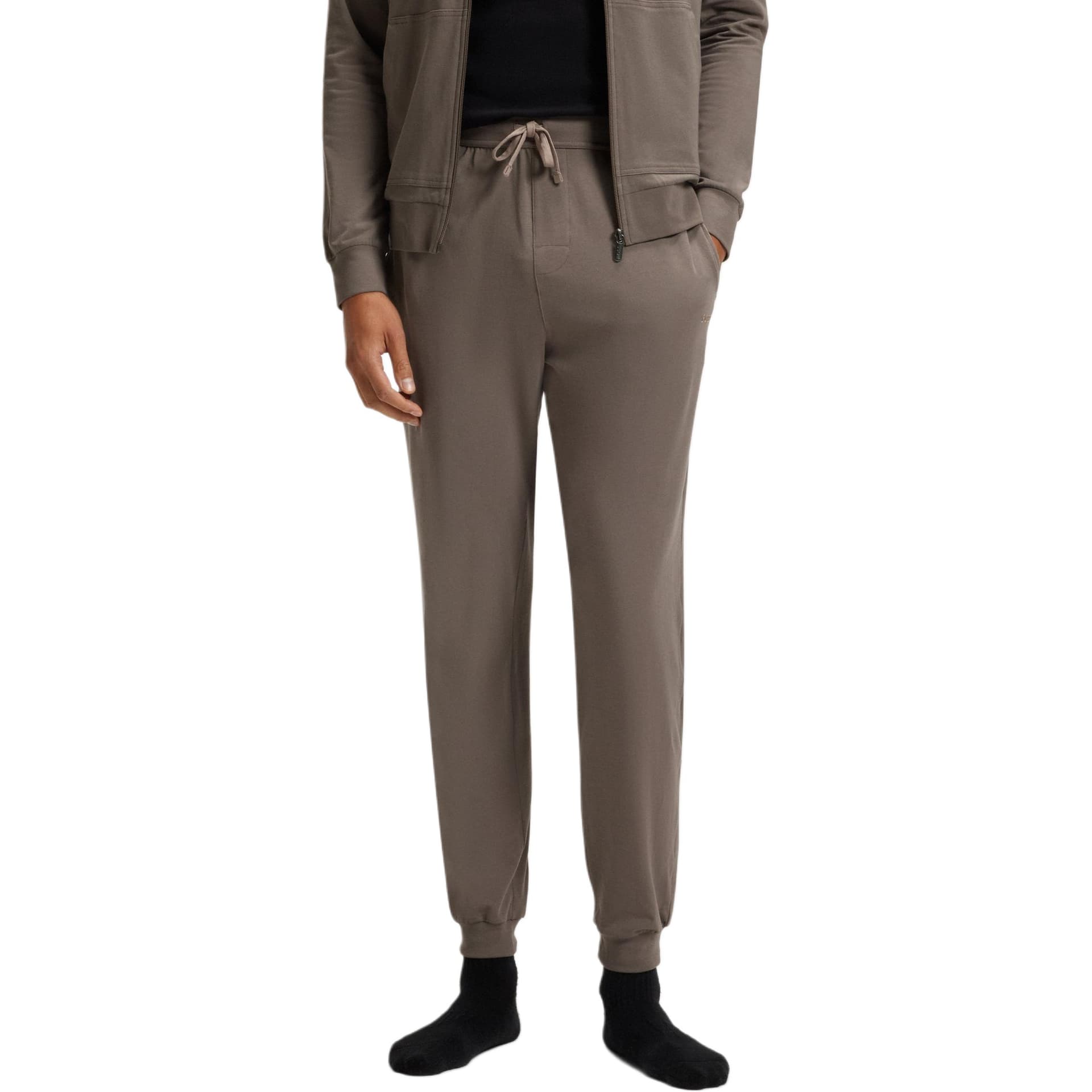 Штаны Hugo Boss Коричневые Мужские Повседневные Штаны - изображение 3