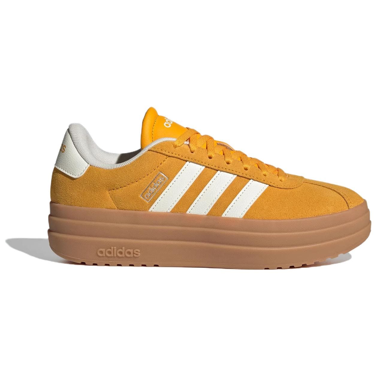 Кроссовки Adidas VL Court Bold Low Топ Кеды немецкой армии (GAT) Женские Желтый - изображение 2