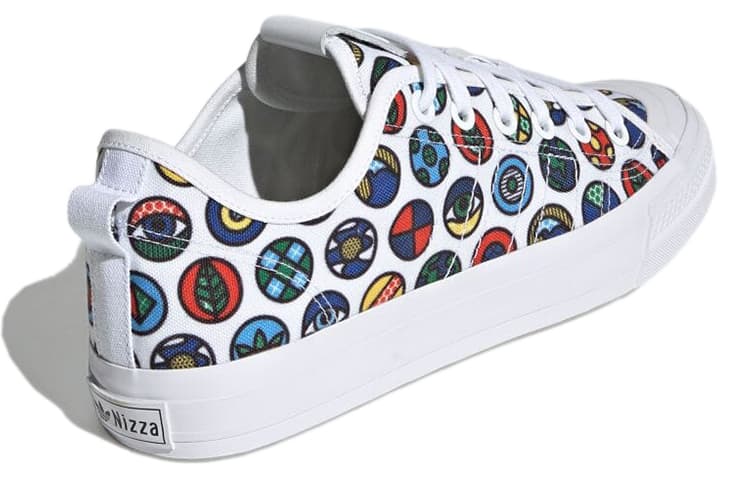 Кроссовки Craig Karl x adidas Originals Nizza RF White Blue Red - изображение 4