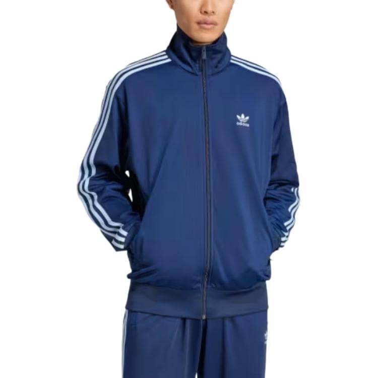 Куртка Adidas Originals ADICOLOR CLASSICS FIREBIRD TRACK Куртка Мужская Полуночный Индиго Дальний Небесный Синий - изображение 3
