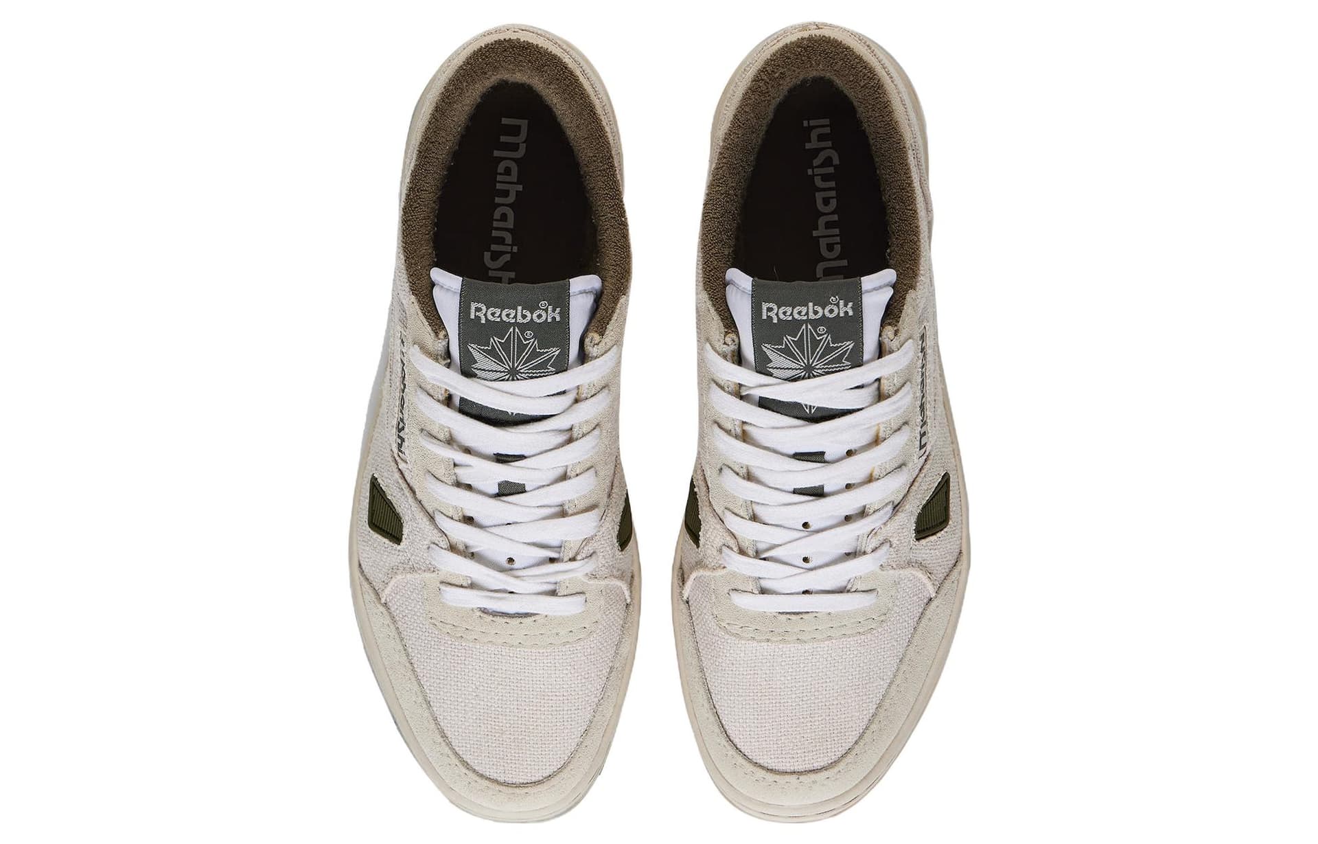 Кроссовки Maharishi x Reebok Lt Court Hemp - изображение 5