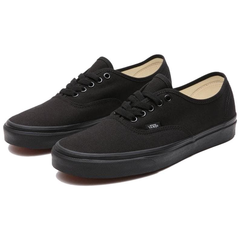 Кроссовки Vans Аутентичный низкий топ скейтборд обувь женская черный - изображение 3