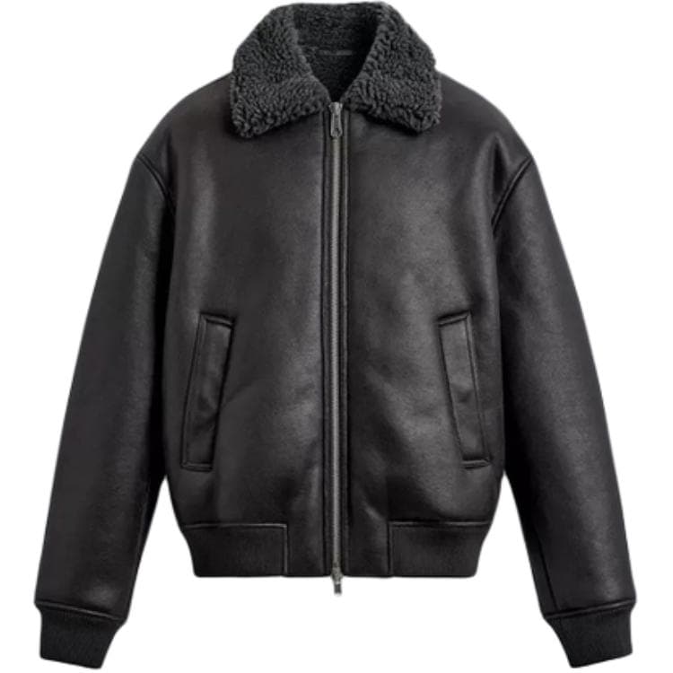 Кожаная куртки ZARA FW25 Куртки и Пальто Унисекс - изображение 1