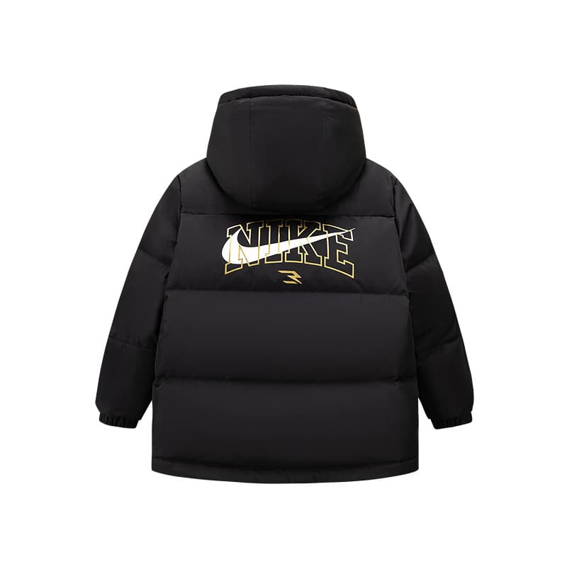 Nike Глубокий Черный Kids Пуховики - изображение 2