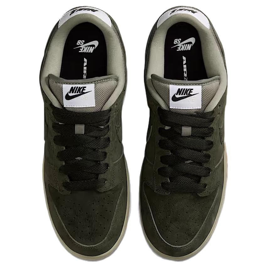 Кроссовки Nike Dunk SB Low Top Скейтборд Кроссовки Унисекс Оливково-Зеленый - изображение 4