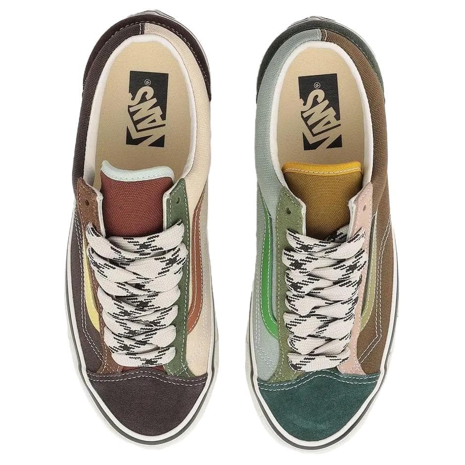 Кроссовки Vans Premium Old Skool Скейтборд Кроссовки Низкие Устойчивые к Износу Унисекс Коричневый - изображение 4