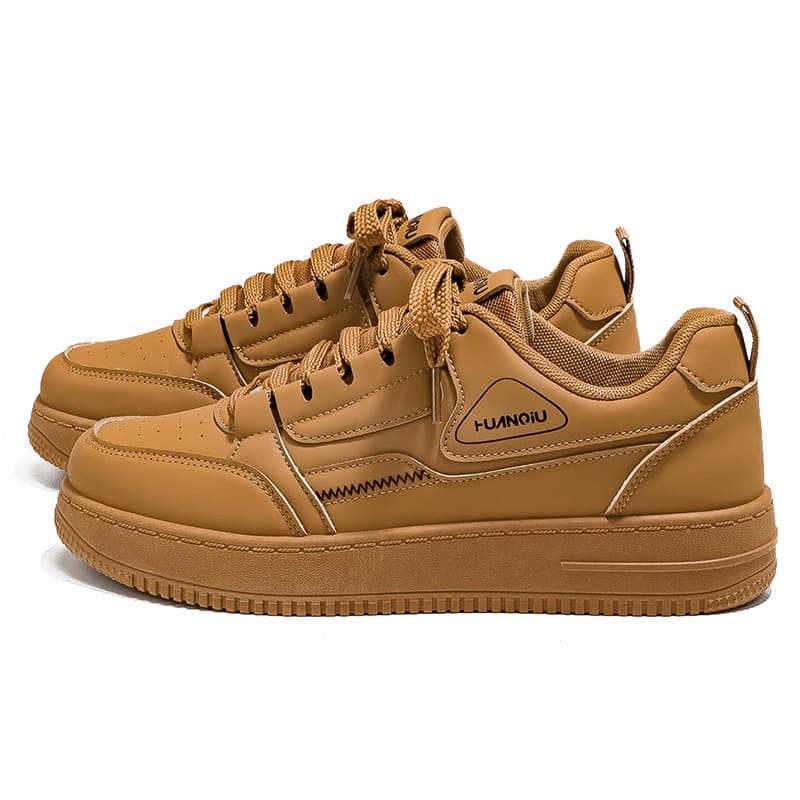 Кроссовки HUANQIU Brown Low-Top Sneakers - изображение 2