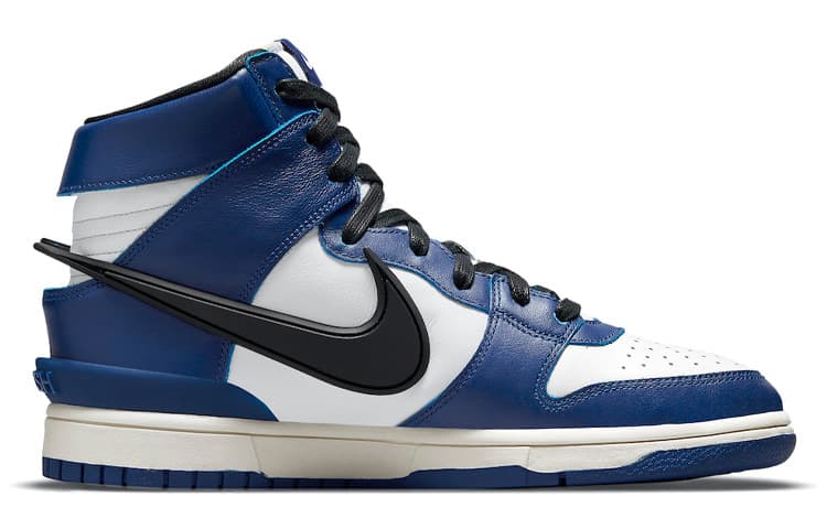 Кроссовки AMBUSH x Nike Dunk High "Deep Royal" - изображение 2