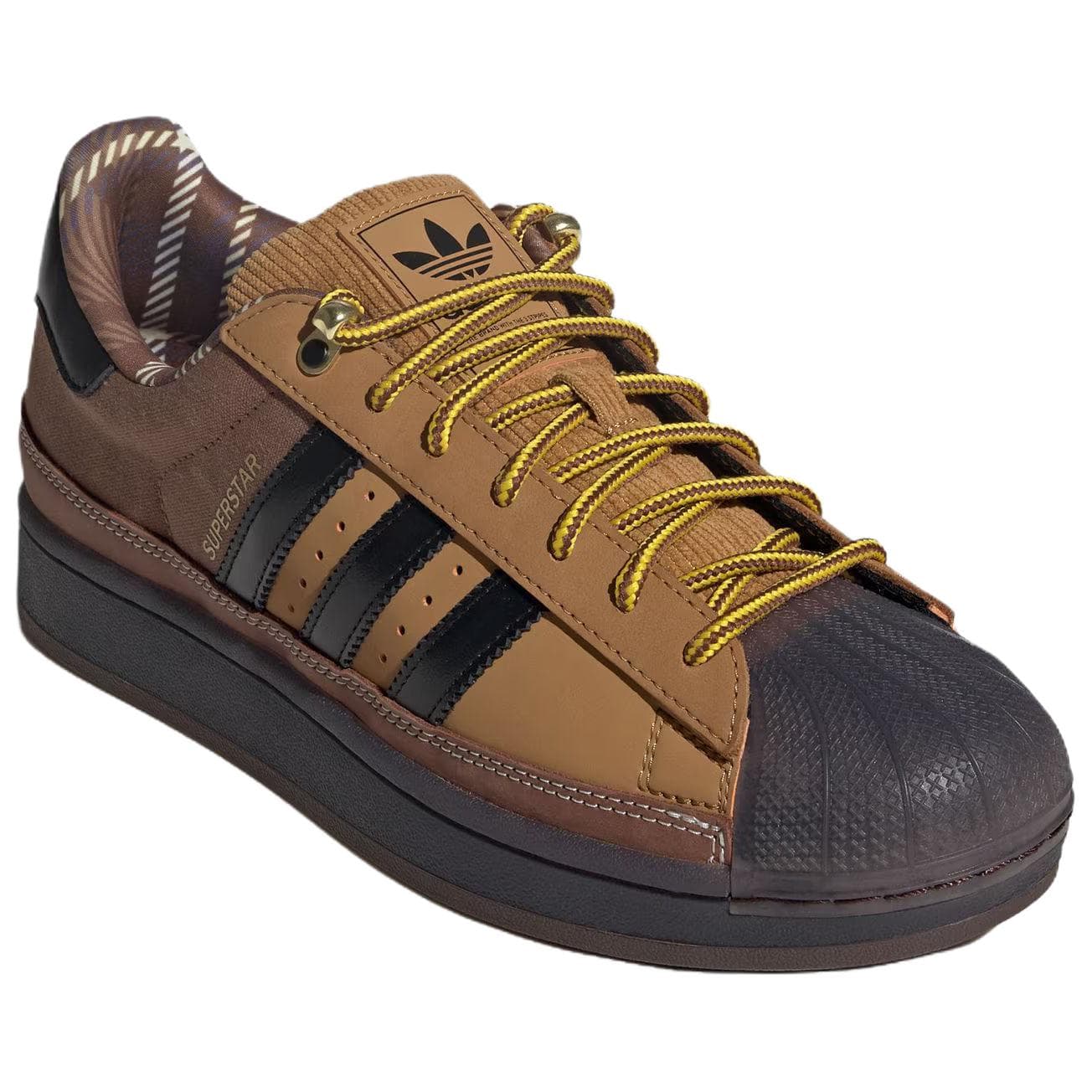 Кроссовки Adidas Originals Superstar 2 Скейтборд Обувь Унисекс Коричневый - изображение 3
