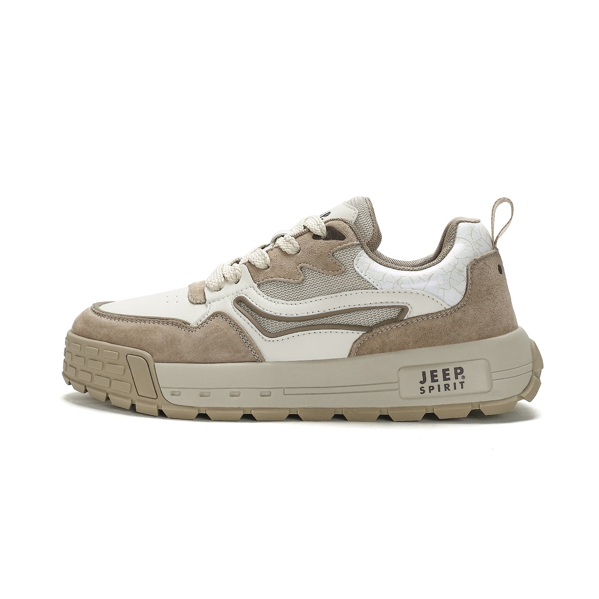 Кроссовки JEEP SPIRIT Low Top Sneakers Brown - изображение 1