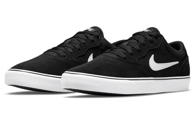 Кроссовки Nike SB Chron 2 Black White - изображение 3