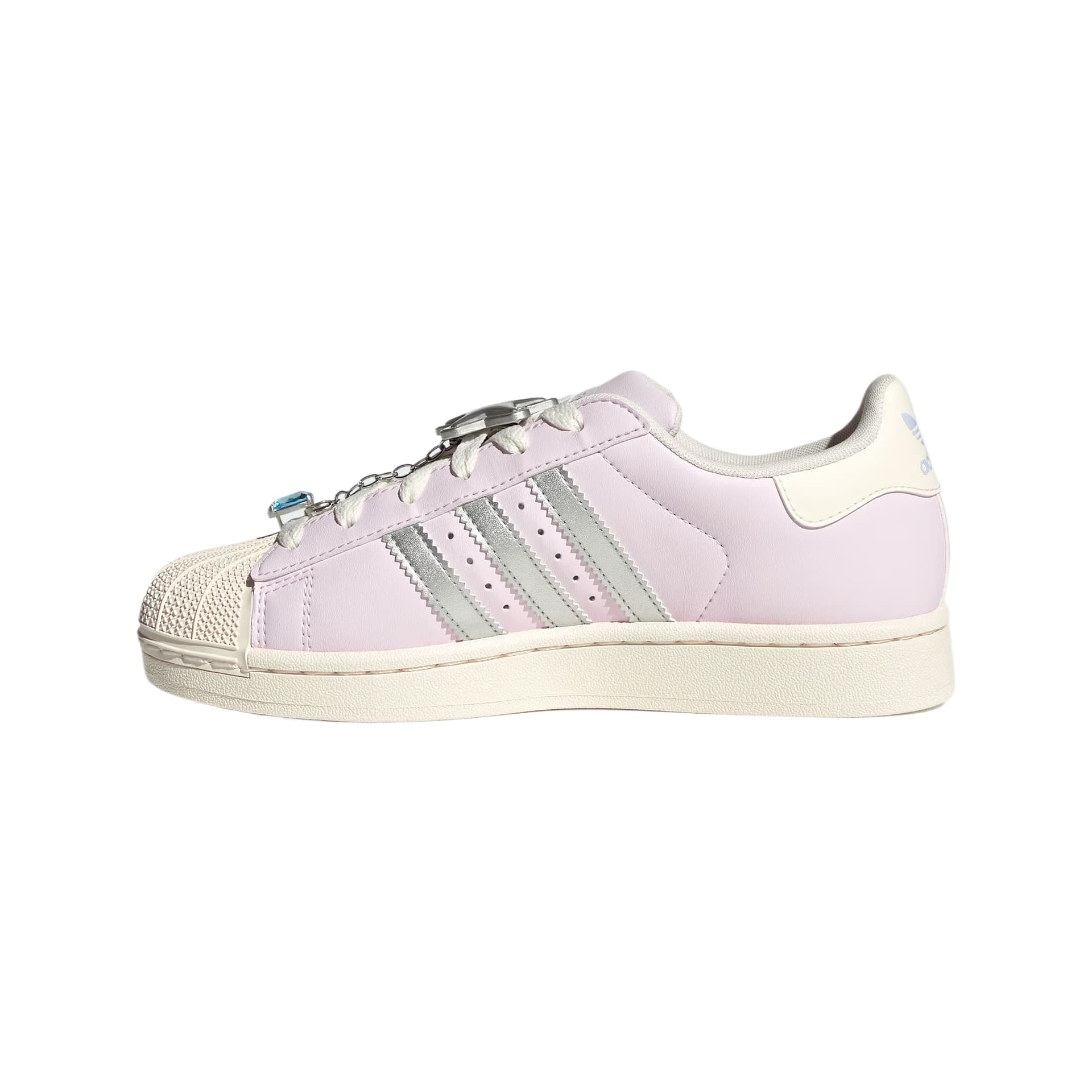 Кроссовки Adidas Originals Superstar 2 Синтетическая кожа Низкие кеды для скейтбординга Женские Розовые - изображение 3