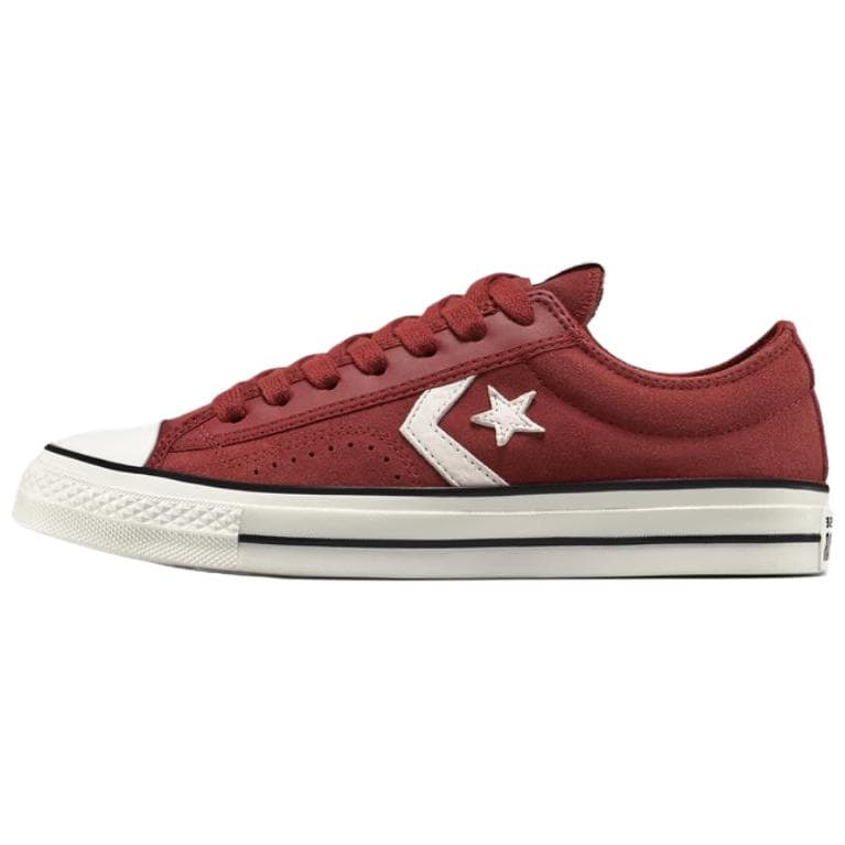 Кроссовки Converse Star Player 76 Устойчивые к истиранию Низкие Кроссовки для скейтбординга Унисекс Красный Белый - изображение 1