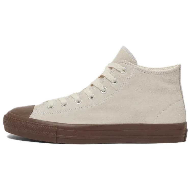 Кроссовки Converse All Star Унисекс Повседневная обувь для скейтборда Мид-топ Тонкая подошва Противоскользящая износостойкая Бежевый - изображение 1