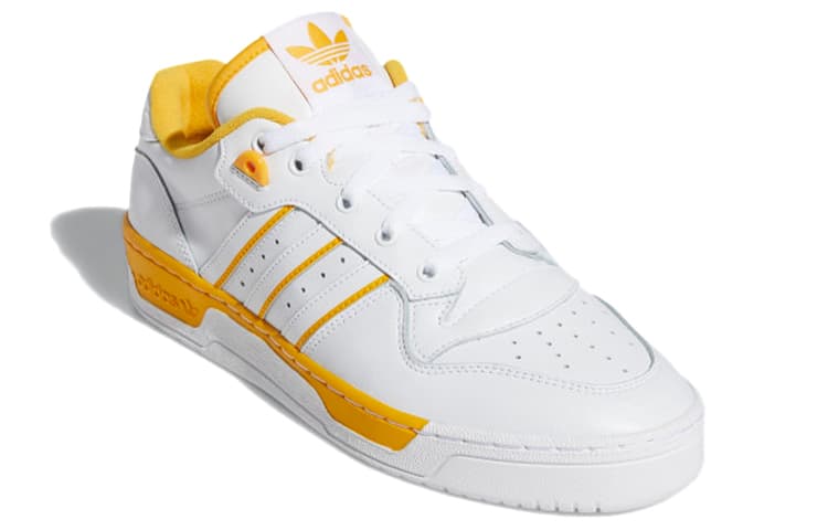 Кроссовки adidas Rivalry Low White Yellow - изображение 3